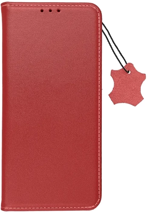 TechWave Pure Leather case for iPhone 15 red