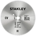 ΔIΣKOΣ ΞYΛOY ΔIAMANTE 100ΔON.TPYΠ.16MM ΔIAM.184MM / STA10205-XJ