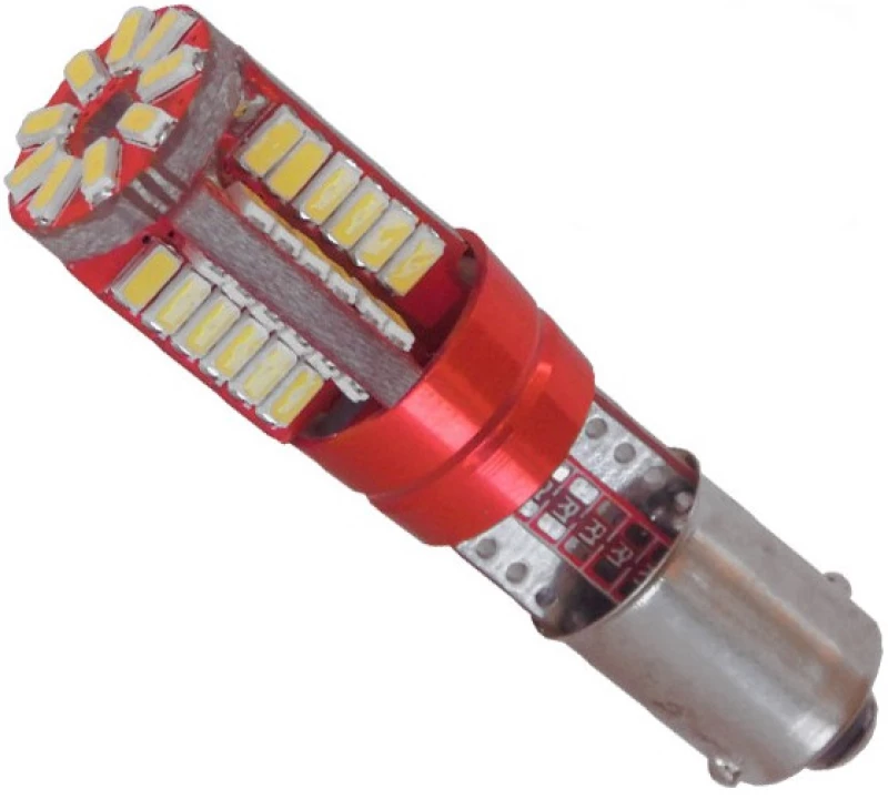 Λαμπτήρας LED BA9S 57 SMD 3014 Can Bus 24 Volt Ψυχρό Λευκό GloboStar 21221
