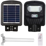 POWERTECH LED ηλιακός προβολέας HLL-0126 (+ΒΑΣΗ SPHLL-008) , χειριστήριο, PIR, 50W, 5000mAh