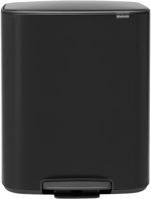 Brabantia 1003185 Κάδος Απορριμμάτων Bo Pedal 60L, Matt Black