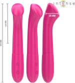 INTENSE - PATY VIBRATOR 19 CM FLEXIBLE 10 VIBRATIONS MODEL 2 - ( Κωδικός Προϊόντος : D-242087 )