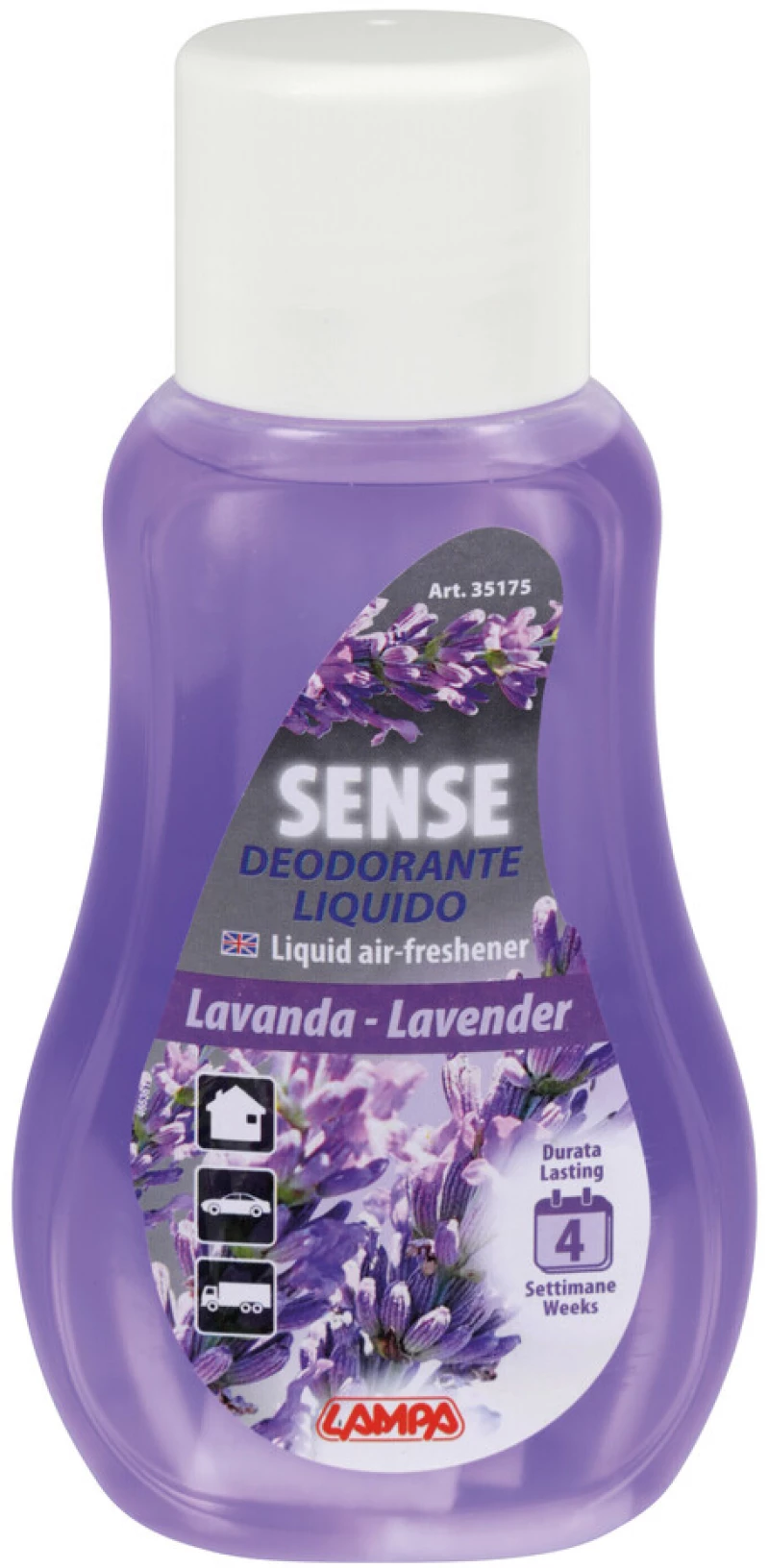 ΑΡΩΜΑΤΙΚΟ ΜΠΟΥΚΑΛΑΚΙ SENSE ΜΕ ΑΡΩΜΑ ΛΕΒΑΝΤΑ 375ml LAMPA -1 ΤΕΜ.