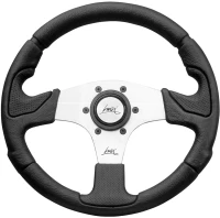 ΤΙΜΟΝΙ KOBRA 320mm ΤΡΙΑΚΤΙΝΟ ΜΑΥΡΟ LUISI