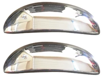 ΧΕΡΟΥΛΙΑ ΠΟΡΤΑΣ ΓΙΑ PEUGEOT 206 HB 3D/CC 98-12  ΧΡΩΜΙΟ ΜΕΤΑΛΛΙΚΑ 2ΠΟΡΤΕΣ 2ΤΕΜ