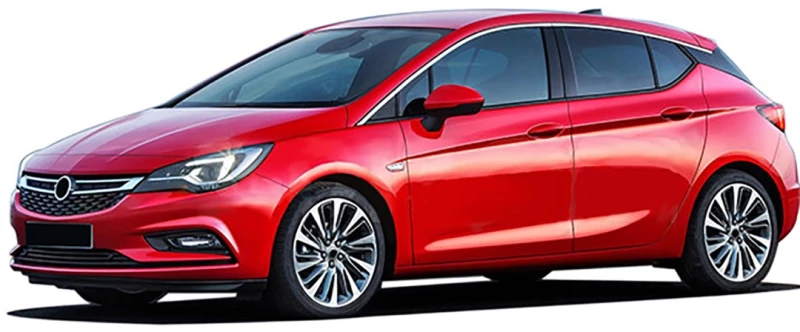 ΔΙΑΚΟΣΜΗΤΙΚΟ TRIM ΠΑΡΑΘΥΡΩΝ ΧΡΩΜΙΟ 8ΤΕΜ. ΓΙΑ OPEL ASTRA K 5D 2015+