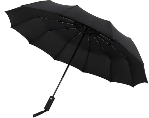 Αυτόματη ομπρέλα σπαστή - 12K - 921645 - Black