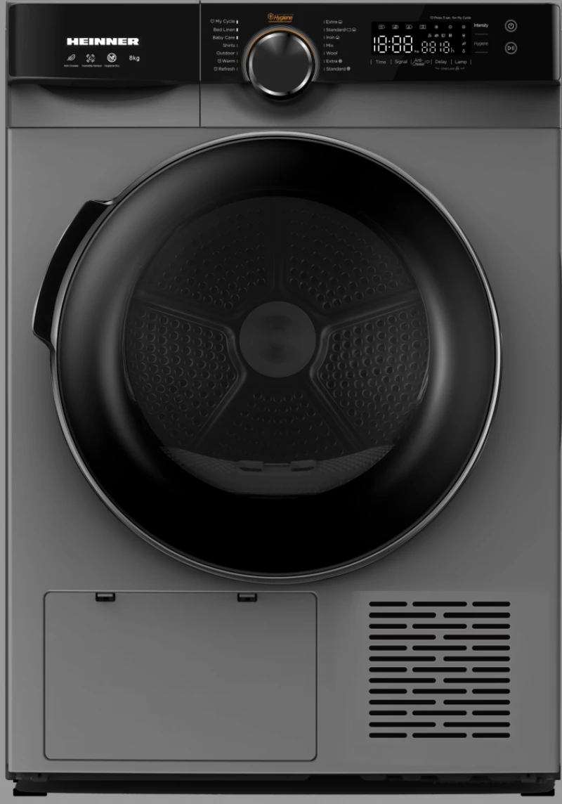 Heinner HHPD-M8K3SA++ Στεγνωτήριο 8kg A++ με Αντλία Θερμότητας