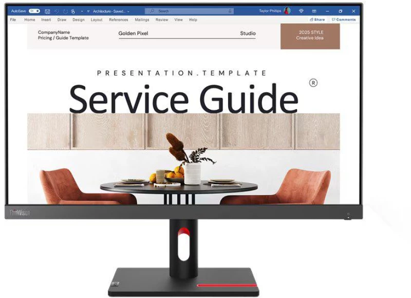 Lenovo ThinkVision S24i-30 IPS Monitor 23.8" FHD 1920x1080