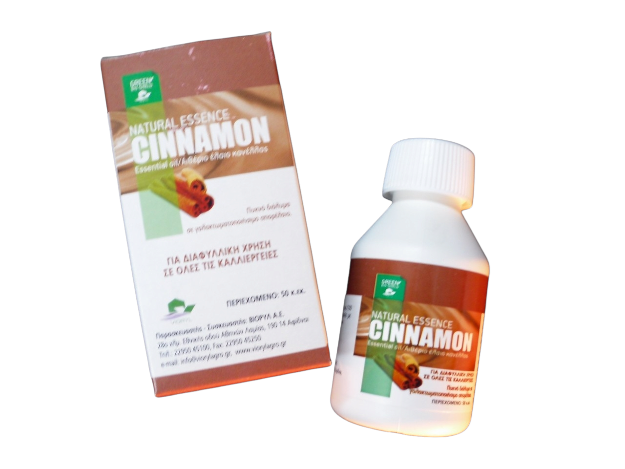 Cinnamon Αιθέριο Έλαιο Κανέλας 50 ml