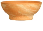 Γλάστρα-Πήλινο Μπολ Teracota Επιμαρμαρωμένο 31 cm x 13 cm