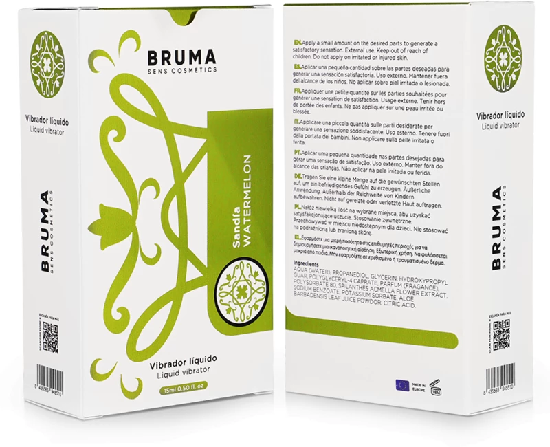 BRUMA - LIQUID VIBRATOR ULTRA SLIDING WATERMELON 15 ML - ( Κωδικός Προϊόντος : D-239849 )