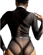 SUBBLIME - 953737 CHEST HARNESS WITH RINGS AND CHAINS SILVER - ( Κωδικός Προϊόντος : D-242146 )