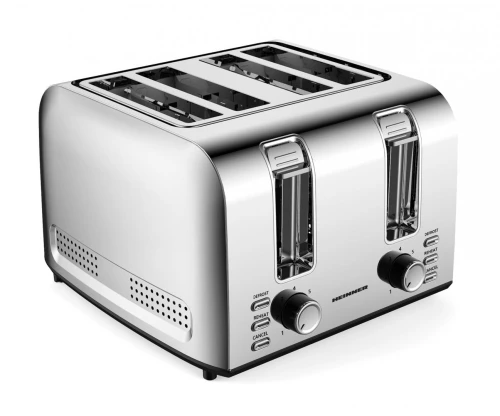 Heinner HTP-4S1500SS Φρυγανιέρα 4 Θέσεων 1500W,  Inox