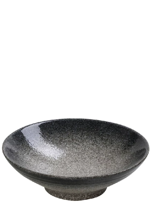 Kenya πιάτο βαθύ γκρι σετ τεσσάρων τεμαχίων 15.1x5.2 εκ