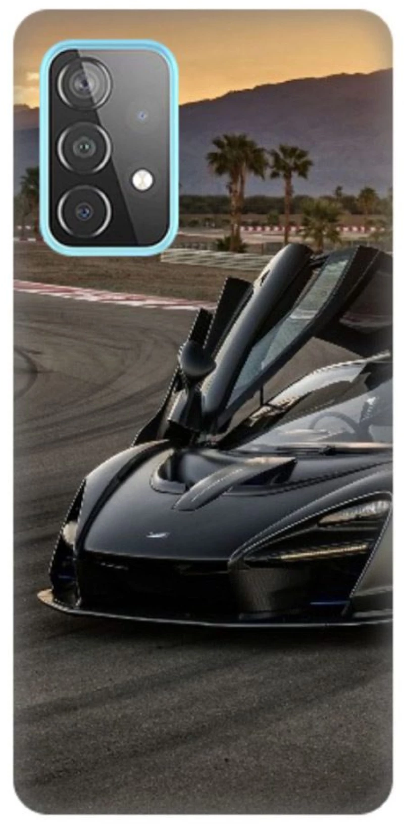 Supercar Silicone case Θήκη για Samsung Galaxy A52s / A52 5G / A52 4G black