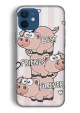 Friends Silicone case Θήκη για Iphone 12 Mini pink