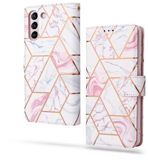TECH-PROTECT WALLET GALAXY S21 FE MARBLE*