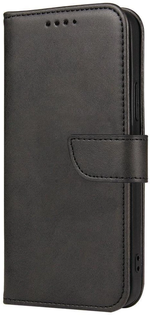 Magnet Case elegant bookcase type case with kickstand Θήκη για Xiaomi Redmi Note 10 / Redmi Note 10S black