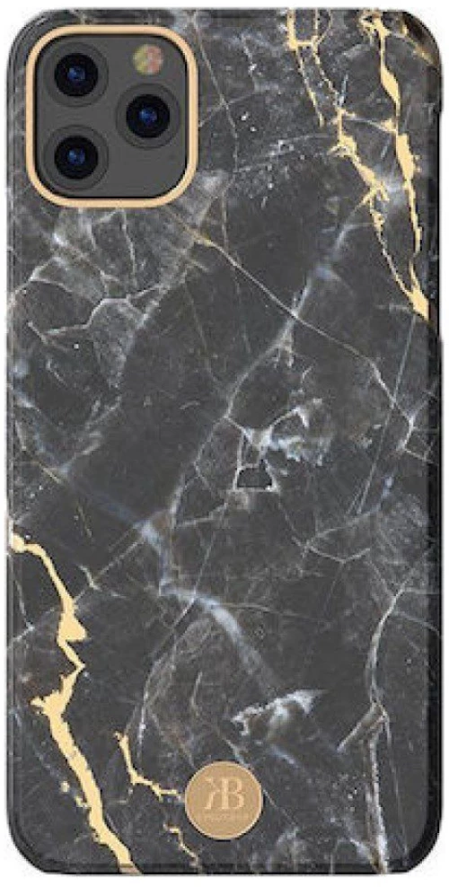 Θήκη Kingxbar Marble Series decorated printed marble iPhone 11 Pro black