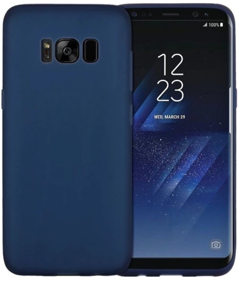 Forcell Soft Case Θήκη για Galaxy S8 Plus dark blue