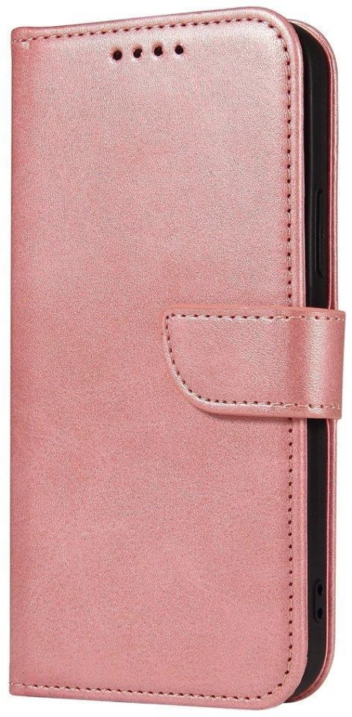 Magnet Case elegant bookcase type case with kickstand Θήκη για Xiaomi Redmi Note 10 / Redmi Note 10S pink