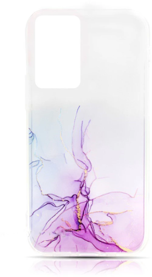 Watercolor Marble Xiaomi Redmi Note 10/Note 10s style 1 transparent-pink lines*