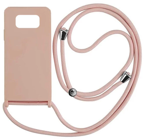 Cord Silicone back cover Case με κορδόνι για Xiaomi Poco X3 NFC / X3 Pro nude*