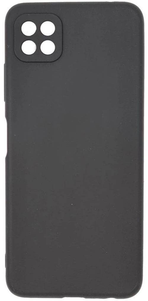 Silicone back cover Case Θήκη για Samsung Galaxy A22 5G black*