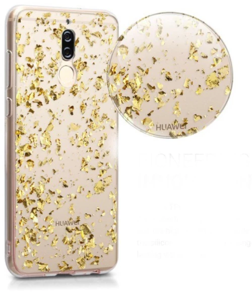 KWmobile Crystal Case TPU Silicone For Huawei Mate 10 Lite gold