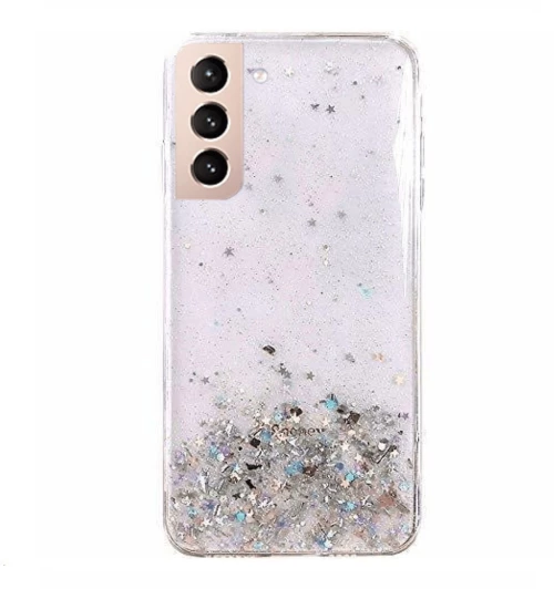 Wozinsky Star Glitter Shining Cover Θήκη για Samsung Galaxy S21 5G transparent