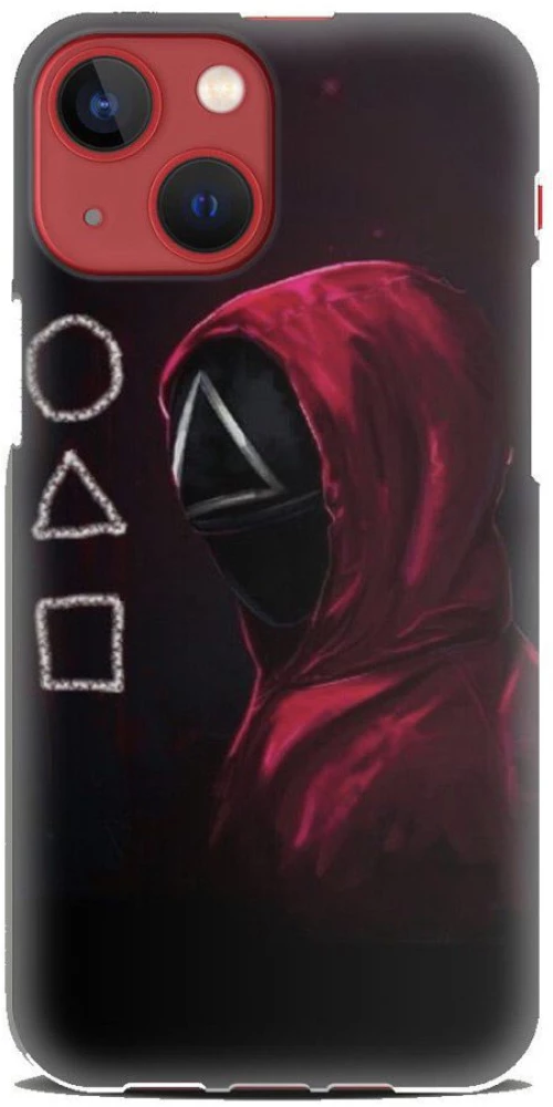 Squid Game Silicone case Θήκη για Iphone 13 black-red