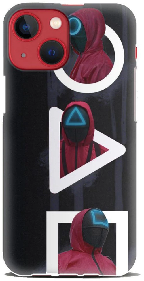 Squid Game 2 Silicone case Θήκη για Iphone 13 Mini black-red