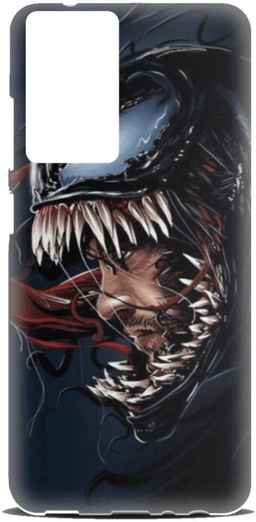 Venom Silicone case Θήκη για Xiaomi Poco F3 blue-black