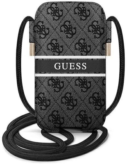 Guess Torebka GUPHM4GDGR up to 6,1" grey hardcase 4G Stripe*