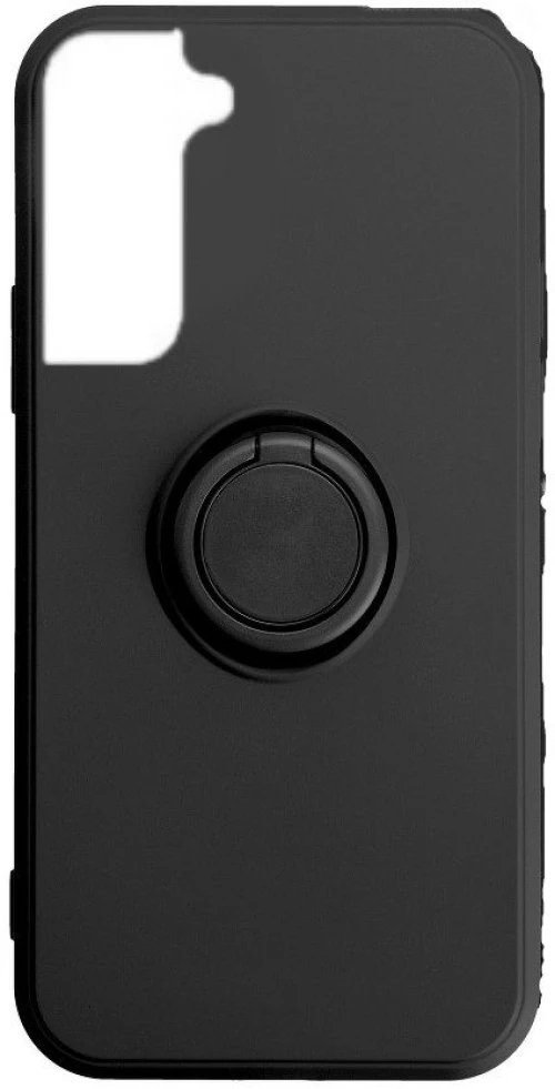 Ring Case silicone case with finger grip Θήκη για Samsung Galaxy S22 Plus 5G black