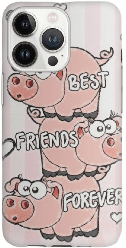 Friends Silicone case Θήκη για Iphone 13 Pro Max Pink