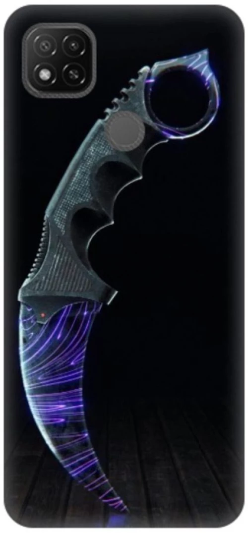 Knife Silicone case for Xiaomi Redmi 9C black