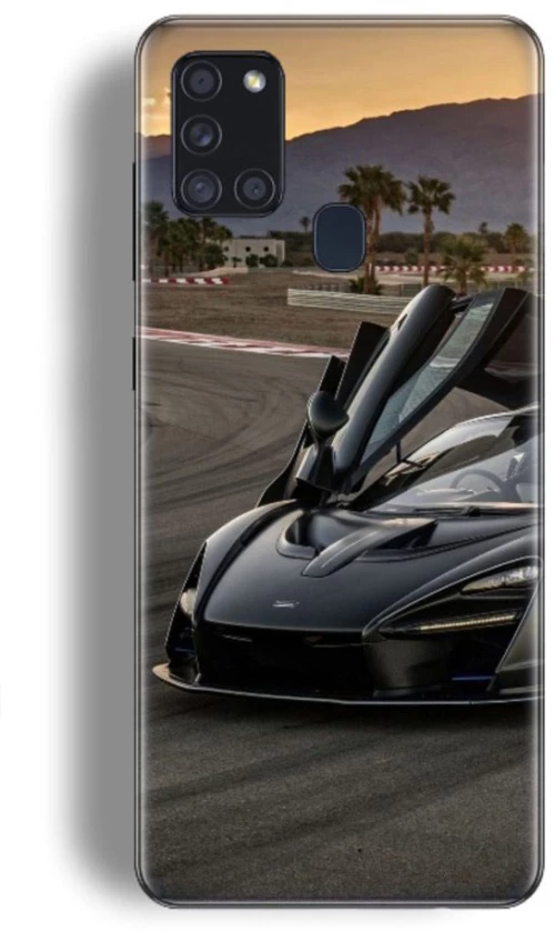 Supercar Silicone case Θήκη για Samsung Galaxy A21S black