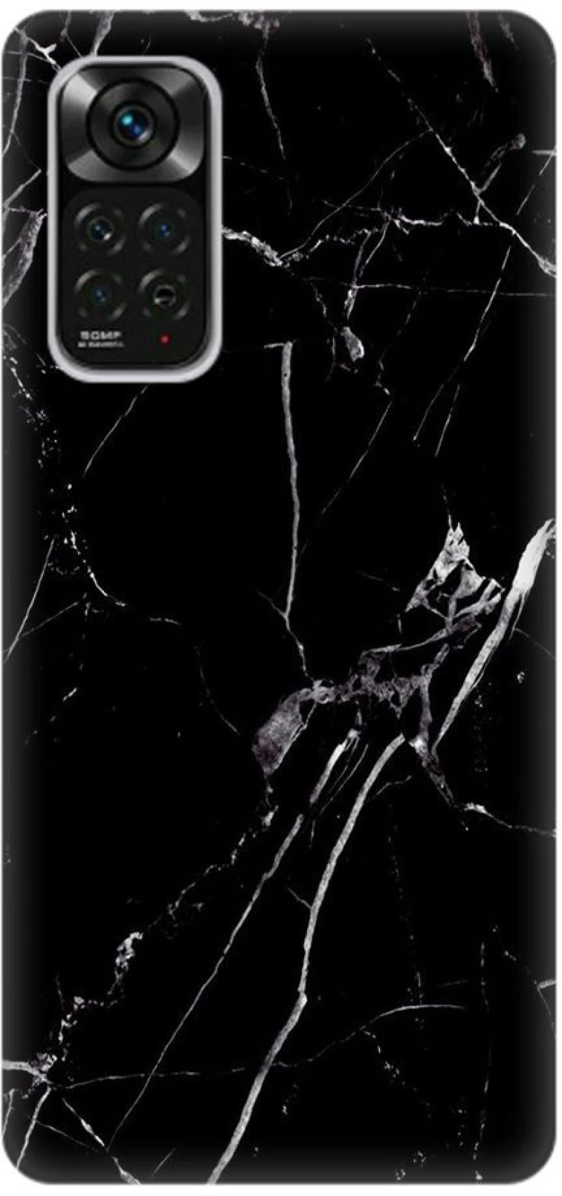 Marble Silicone case Θήκη για Xiaomi Redmi Note 11 Pro 5G black