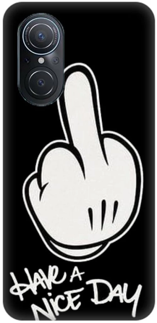 Have A Nice Day Silicone case Θήκη για Huawei Nova 9 SE black