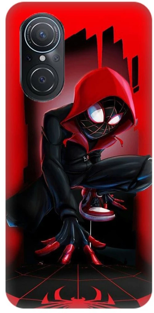 Spiderman Miles Morales Silicone case Θήκη για Huawei Nova 9 SE red