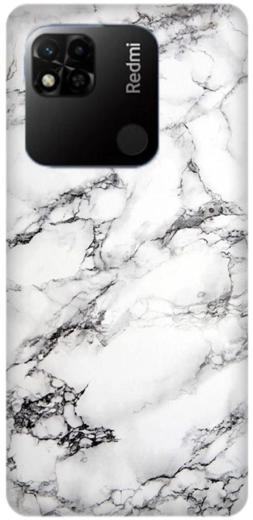 Marble Silicone case Θήκη για Xiaomi Redmi 10A White