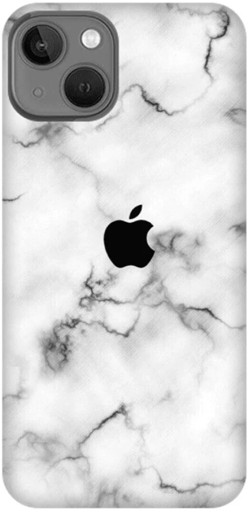 marble white Silicone case Θήκη για iPhone 14 plus