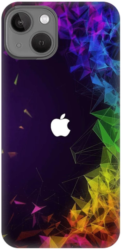 Colorful Geometric Silicone case Θήκη για iPhone 13