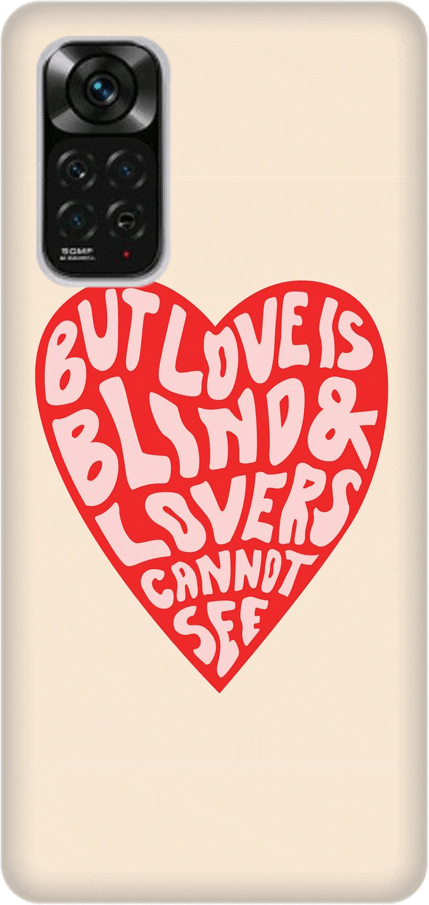 Heart Silicone case Θήκη για Xiaomi Redmi Note 11 Pro / Note 11 Pro 5G red