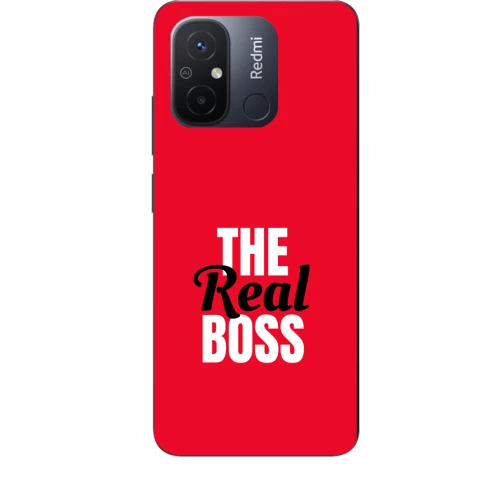 The Real Boss Silicone case Θήκη για Xiaomi Redmi 12C