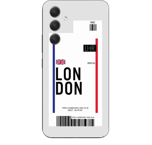 Travel To London Silicone Διαφανη θήκη για Samsung Galaxy A54 5g