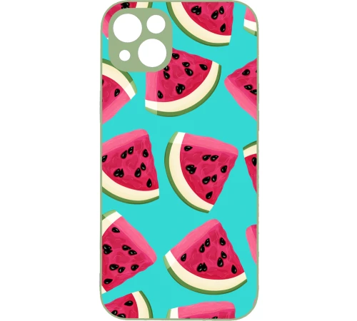 Watermelon Premium Protective Hard Case light green Θήκη για Iphone 13