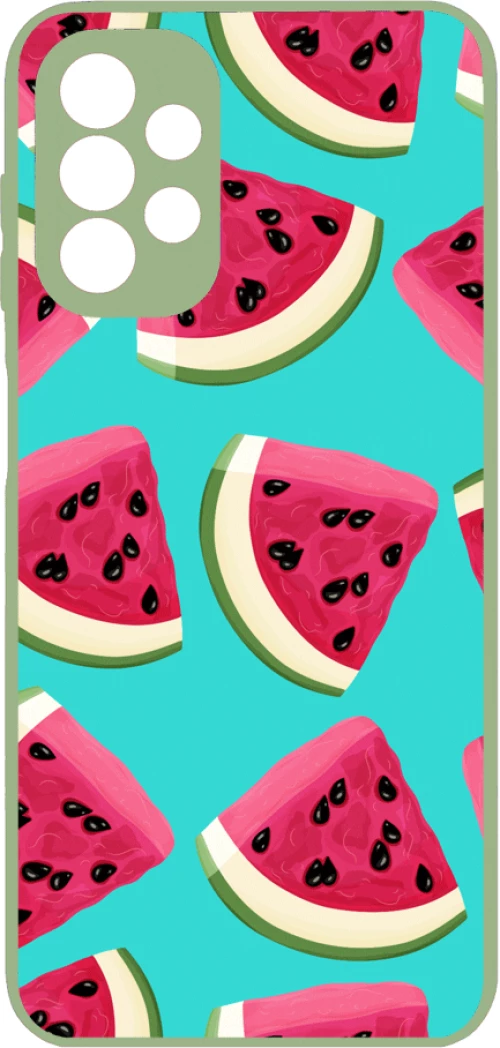 Watermelon Premium Protective Hard Case light green Θήκη Samsung 53 5G